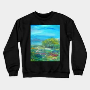 Meadow Trees Crewneck Sweatshirt